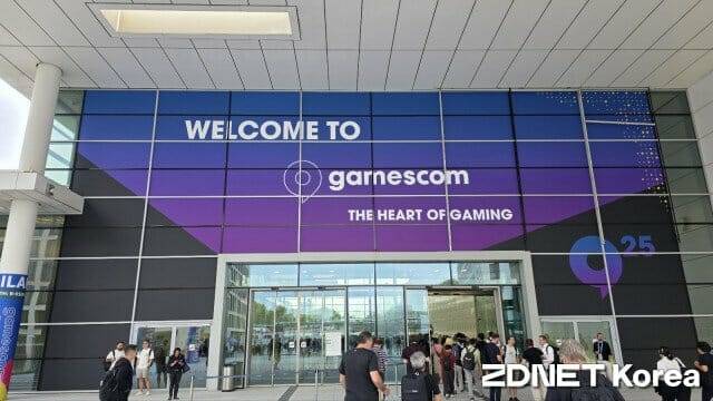 독일 쾰른에서 20일 개막한 '게임스컴 2025'