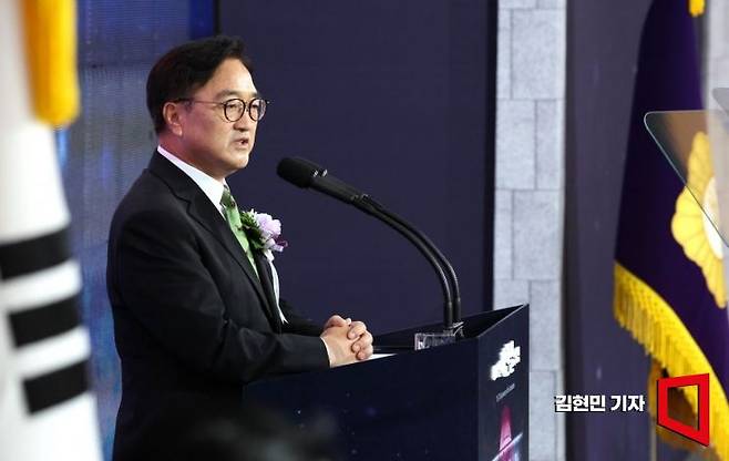 우원식 국회의장. 김현민 기자