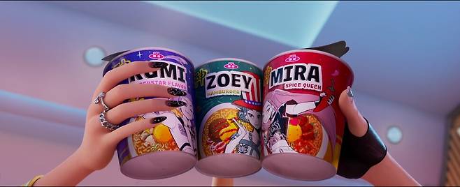 케이팝 데몬 헌터스. 넷플릭스 갈무리