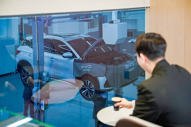 BYD 서비스 센터 [사진제공=BYD코리아]