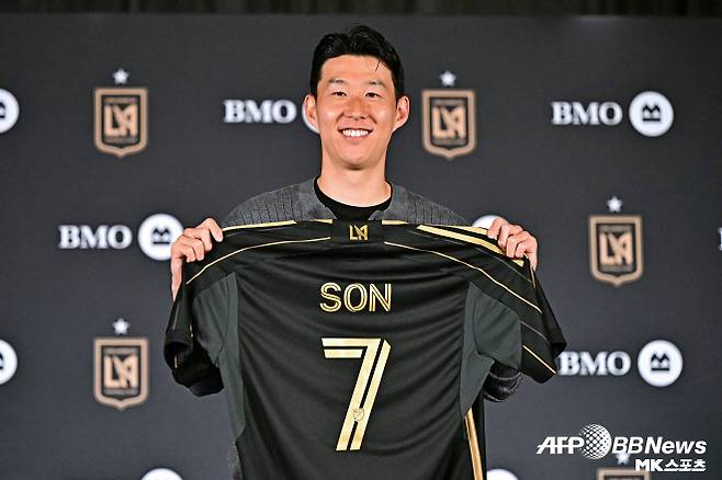 LAFC는 손흥민 유니폼이 없어서 못 판다. 사진=AFPBBNews=News1