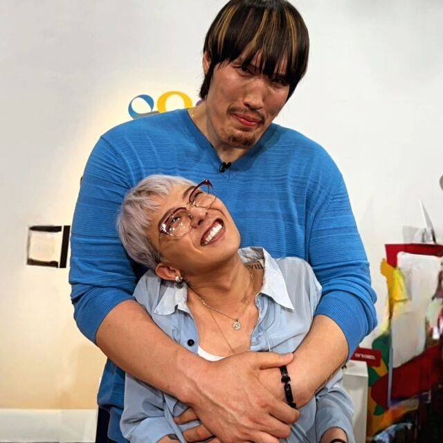 빅뱅 지드래곤과 방송인 최홍만. / 최홍만 인스타그램 캡처