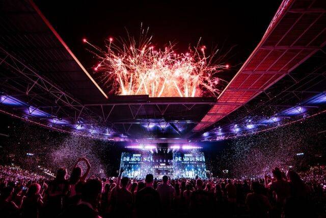 그룹 블랙핑크가 K팝 최초로 웸블리 스타디움 공연을 성료했다. / YG엔터테인먼트