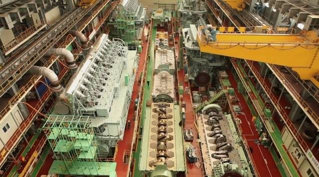 HD현대중공업 엔진공장. [HD현대중공업 제공]