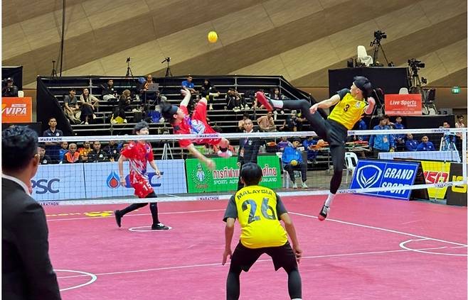 세팍타크로 경기 장면(기사 내용과 무관) [대한세팍타크로협회 제공. 재판매 및 DB 금지]