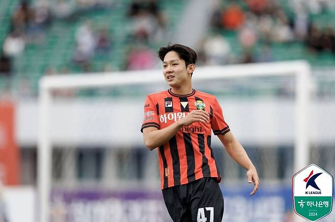 강원FC 시절 양민혁. /사진=한국프로축구연맹