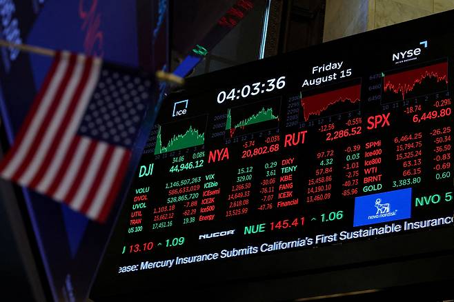 뉴욕증권거래소(NYSE). /로이터 연합뉴스