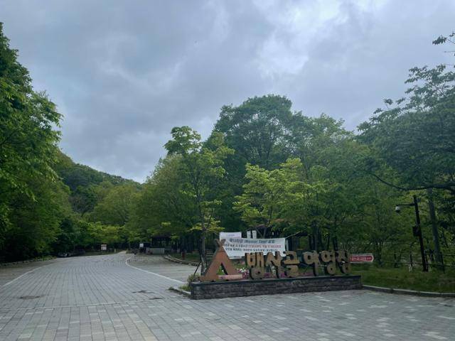 지리산 국립공원 뱀사골 야영장의 모습. 국립공원공단 홈페이지 캡처