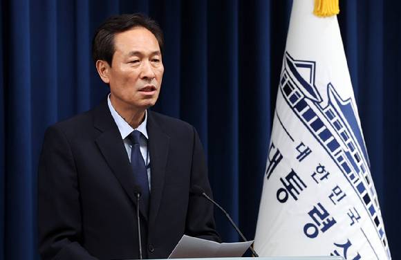 우상호 정무수석 [사진=연합뉴스]