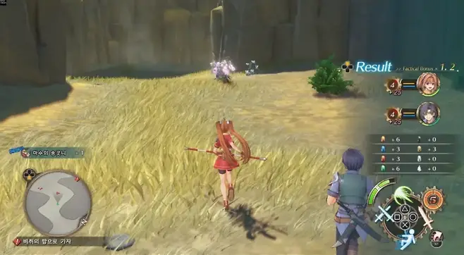 ▲ 머리를 딱! 때리는 순간 커맨드 배틀로!