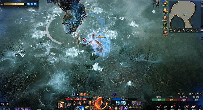 ▲ 패턴 종료 후 경직 장판이 추가로 터지니 조심!