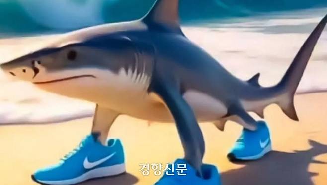 이탈리안 브레인롯의 대표 캐릭터인 ‘트랄라레오 트랄랄라’. 틱톡 갈무리