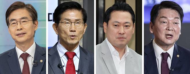 조경태 | 김문수 | 장동혁 | 안철수
