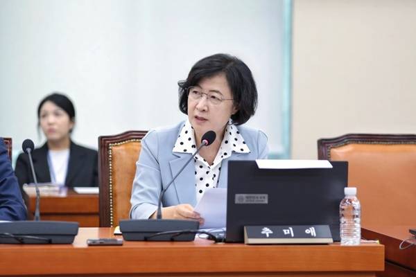 ▲ 추미애 더불어민주당 의원. 사진=추미애 페이스북