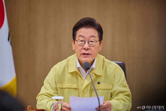 이재명 대통령이 18일 서울 용산 대통령실 청사에서 열린 제37회 국무회의에서 발언하고 있다./사진=뉴스1