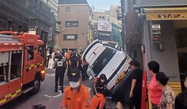 사고 현장. 독자 제공 뉴시스