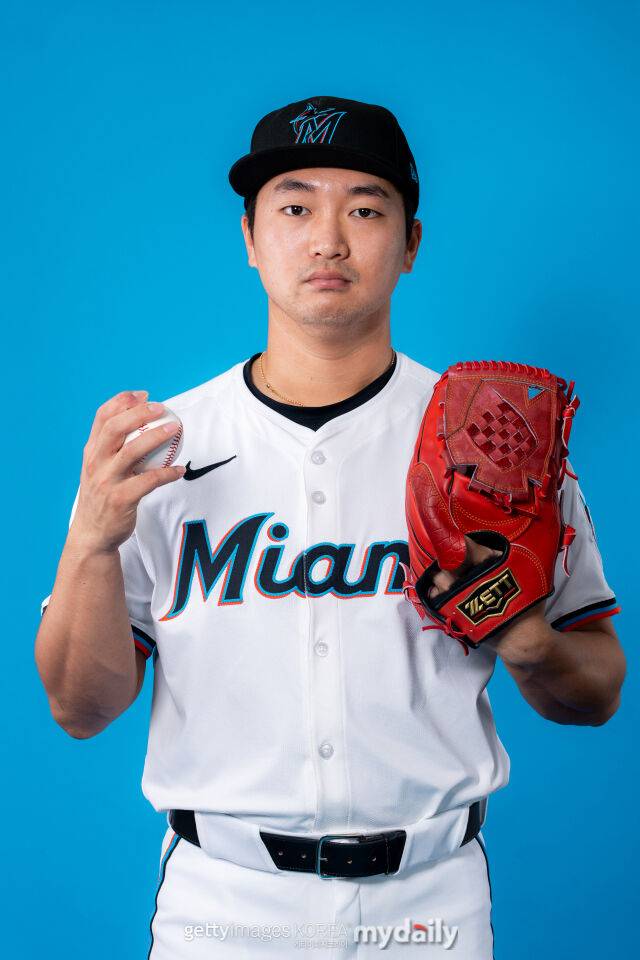 마이매미 말린스 시절의 고우석./게티이미지코리아