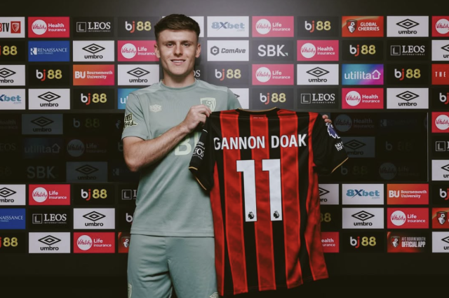 본머스에 합류한 벤 개넌 도크. /게티이미지코리아