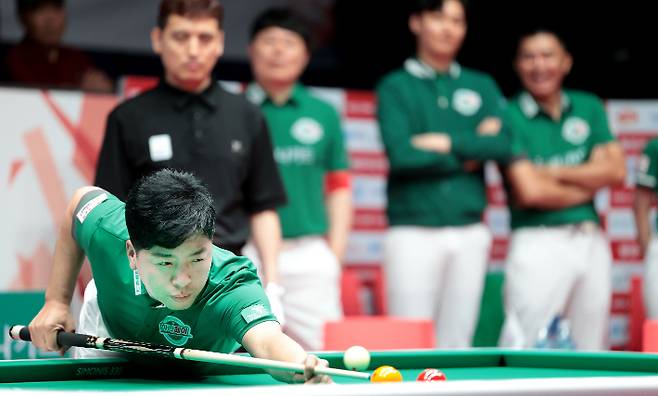 하나카드의 대체 선수 황형범. PBA