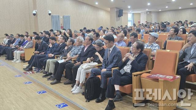 ▲국민의힘 신임 고기철 제주도당 위원장 취임식.ⓒ프레시안