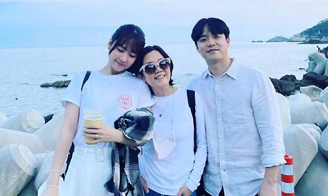 가족사진(이성미와 자녀), 이성미 인스타그램