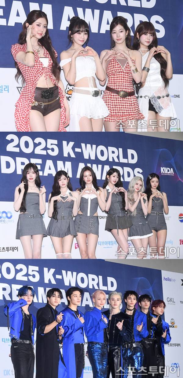 르세라핌, 아이브, 스트레이 키즈 / 사진=팽현준 기자