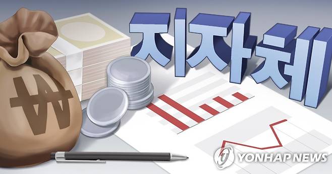 지방자치단체 재정자립도 (PG) [연합뉴스 자료사진]