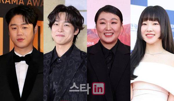 왼쪽부터 정준원, 강유석, 이수지, 김아영(사진=이데일리 DB)