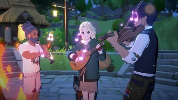 - 캠프 파이어 앞에서의 낭만