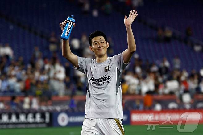 미국 메이저리그사커(MLS) LA FC의 손흥민. ⓒ AFP=뉴스1