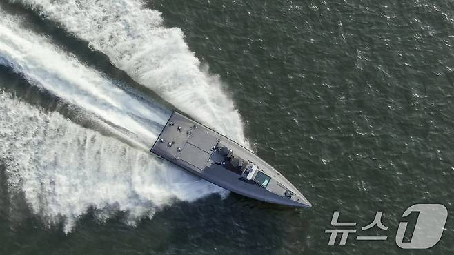 사진은 LIG넥스원의 무인수상정 해검2. (LIG넥스원 제공) 2024.12.19/뉴스1