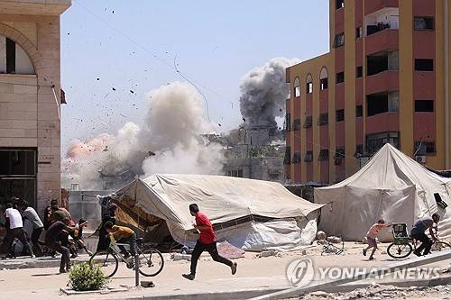 이스라엘, 가자시티 외곽서 군사작전 개시 [AFP=연합뉴스]