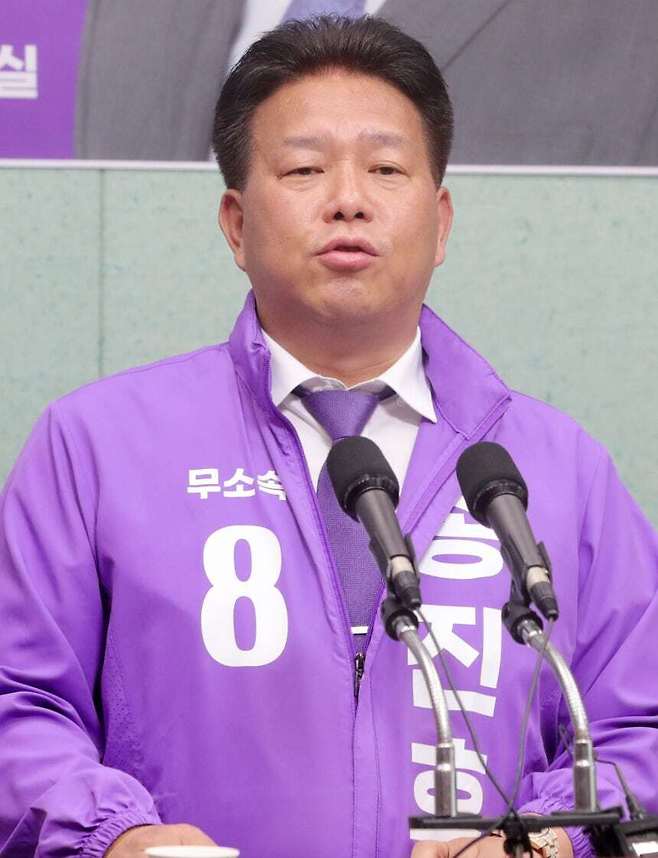 21대 대선에 무소속으로 출마한 송진호 씨. 뉴스1