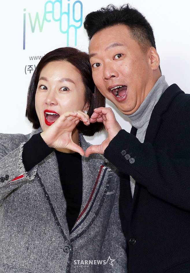 코미디언 박준형, 김지혜 /사진=스타뉴스
