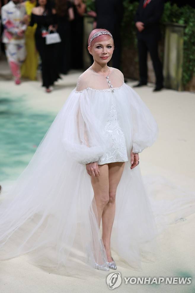 '2024 메트 갈라'에 참석한 미셸 윌리엄스 [EPA 연합뉴스 자료사진. 재판매 및 DB 금지]