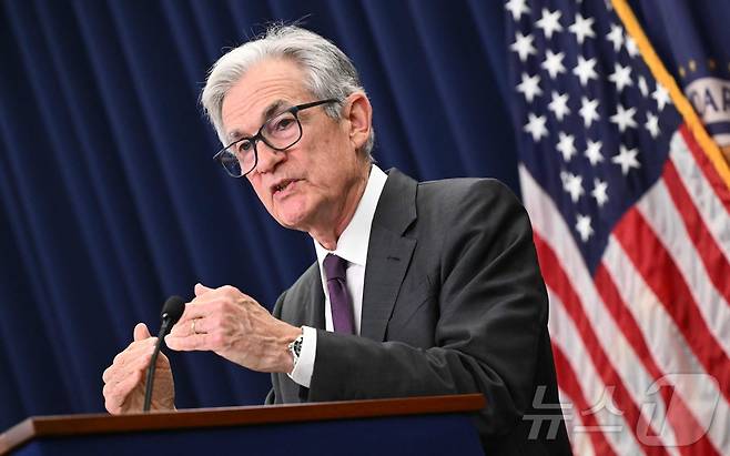 파월 연준 의장. ⓒ AFP=뉴스1