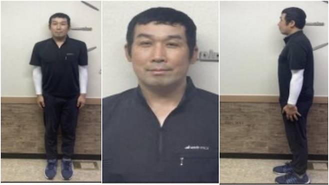 40대 성범죄자 A씨 사진. 법무부 보호관찰을 받던 A씨가 22일 오후 위치추적 전자장치(전자발찌)를 훼손하고 달아났다가 23일 부산에서 검거 됐다. /청주보호관찰소 제공