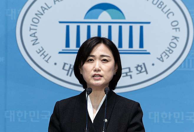 백승아 더불어민주당  원내대변인. / 뉴스1