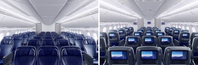 에어프레미아는 국적 항공사 최초로 ‘프리미엄 이코노미’를 도입했다. 에어프레미아의 ‘와이드 프리미엄 클래스’ 모습 / 사진=에어프레미아