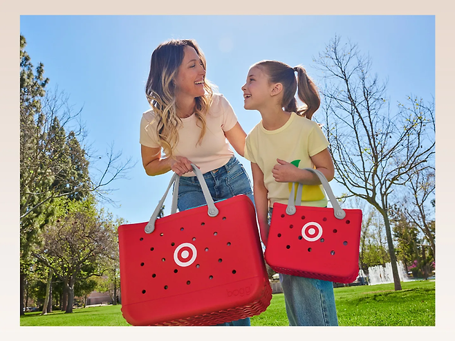 타겟의 콜라보 상품 보그 백. 미국 주부들 사이에서 선풍적 인기 제품이다. 사진=타겟