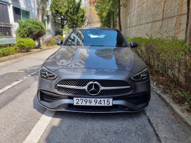 벤츠 C클래스 AMG 라인. /사진=강주헌 기자