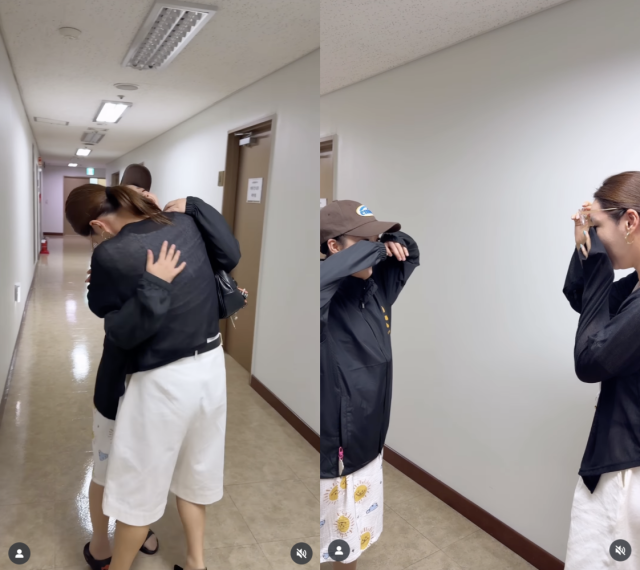 안무가 배윤정과 가수 최유정. 배윤정 인스타그램 캡처