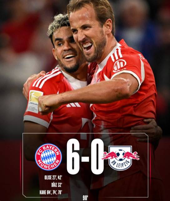 루이스 디아스(왼쪽)와 해리 케인. /사진=바이에른 뮌헨 공식 SNS 갈무리