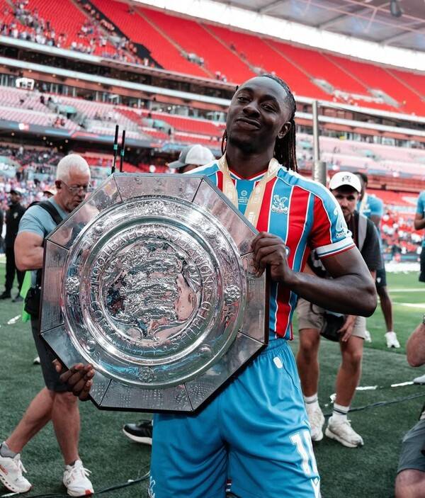 크리스탈 팰리스 공격수 에베레치 에제. (사진=에제 SNS)