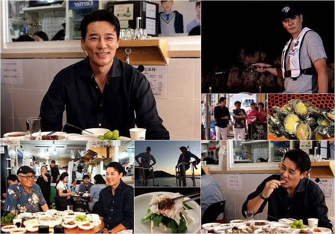 배우 이태곤이 TV CHOSUN ‘식객 허영만의 백반기행’ 사천 편에 출연해 ‘낚시왕’의 면모와 함께 허당미를 뽐냈다. 새벽부터 문어 낚시에 나선 이태곤은 전문가 포스를 풍겼지만, 정작 문어 대신 청각만 낚아 올려 웃음을 안겼다. 또한 집에 1m 50cm짜리 생선 냉장고를 보유하고 있다며 생선 손질에 자신감을 보였지만, 막상 갯장어 손질에서는 쩔쩔매는 모습을 보였다. 식객 허영만이 “뼈가 다 느껴진다”고 평하자 “남자라면 이 정도는 씹어야 한다”며 허세를 부려 폭소를 자아냈다.