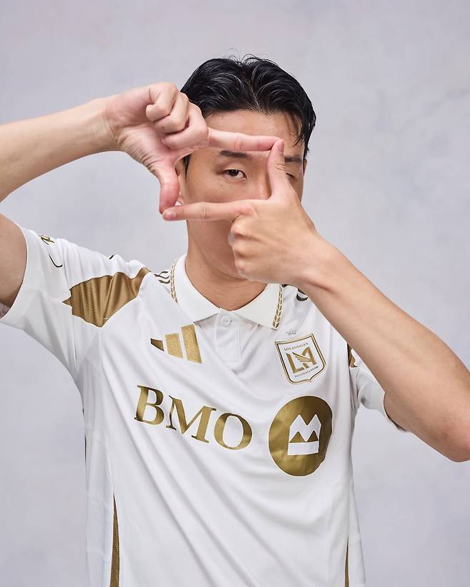 7일 LAFC에 공식 입단한 손흥민. 사진=LAFC SNS