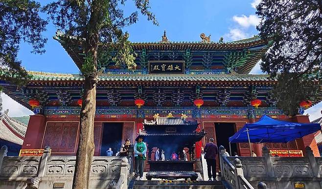 소림사 대웅보전 모습 [사진=바이두]