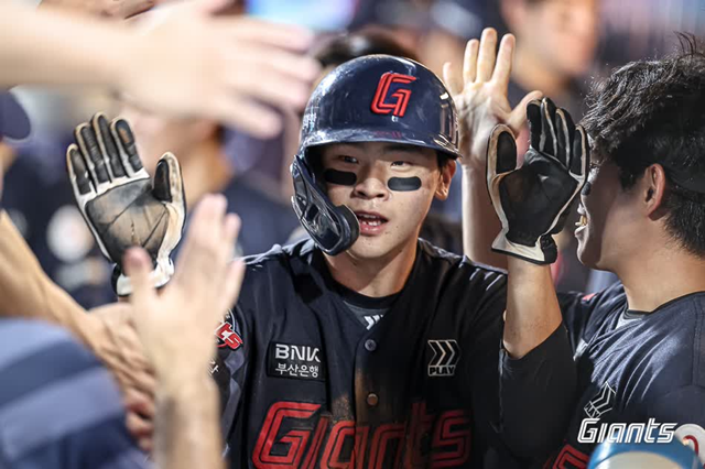 박찬형은 24일 창원 NC전에서 쾌조의 타격감을 과시했다. 사진=롯데 제공