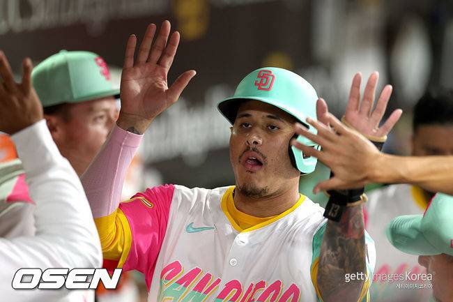 [사진] 샌디에이고 매니 마차도. ⓒGettyimages(무단전재 및 재배포 금지)