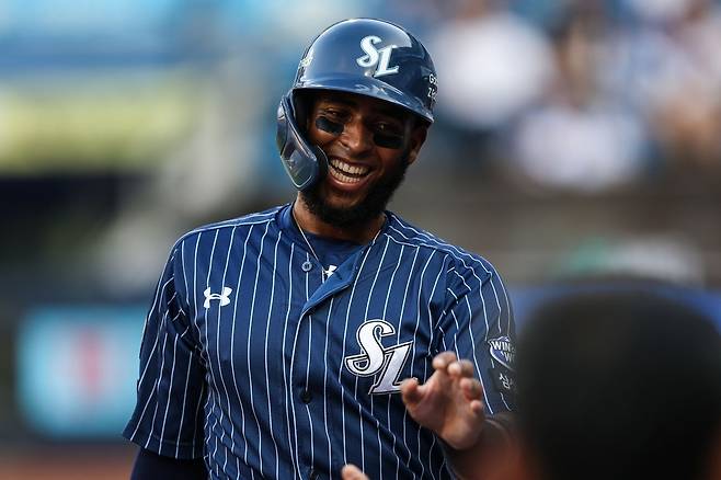 시즌 40번째 홈런을 날린 르윈 디아즈 [삼성 라이온즈 제공. 재판매 및 DB 금지]